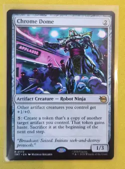 MtG TCG: TMT, Chrome Dome #0172 Rare - Image 1