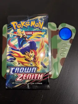 21.7g! HEAVY Crown Zenith Booster Pack Pokemon Factory Sealed English Mint - Image 1