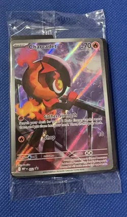 Charcadet 022 Me: Mega Evolution Promo Holo - Pokemon TCG - Factory Sealed - Image 2