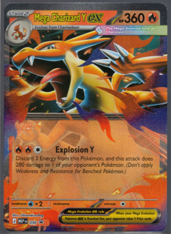 Mega Charizard Y Ex #30 Promo - Tin Promo - Pokemon TCG- NM - Image 1