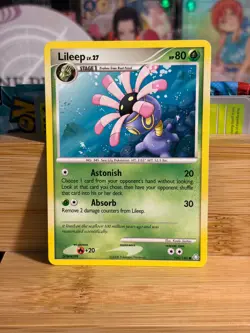 LILEEP 105/146 D&P Legends Awakened Unlimited Vintage Pokemon TCG Lightly Played - Image 1