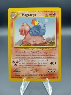 2000 Pokemon Neo Revelation Magcargo #33 - Image 1