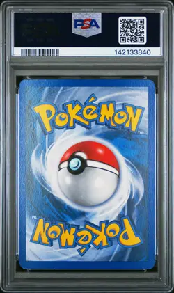 2005 POKEMON EX UNSEEN FORCES #43 NOCTOWL-REVERSE FOIL PSA 8 - Image 2
