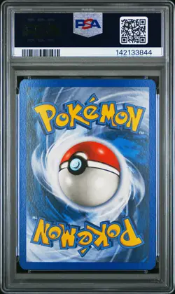 2005 POKEMON EX UNSEEN FORCES #2 ARIADOS-REVERSE FOIL PSA 8 - Image 2