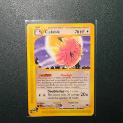 Pokemon TCG Clefable – Expedition (e-Reader) 41/165 – Non-Holo Rare – LP - Image 1