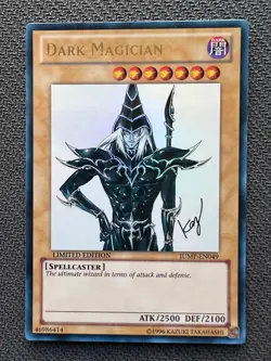 Yugioh Dark Magician Limited Edition Ultra JUMP-EN049 LP/NM - Image 1