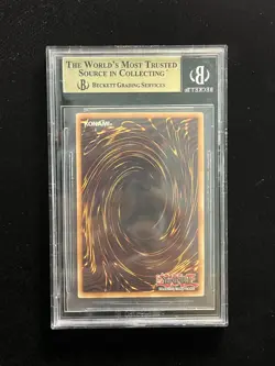 2007 Yu-Gi-Oh TCG ENG TAEV-EN006 Rainbow Dragon Ghost Rare Error BGS 9.5 NI36 - Image 2