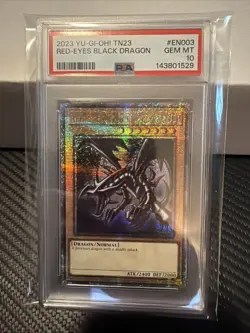 [PSA10] 2023 Yu-Gi-Oh! ENGLISH TN23-EN003 RED-EYES BLACK DRAGON - Image 2
