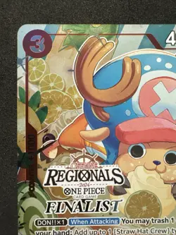 One Piece English OP01-015 Tony Tony Chopper Offline Rgionals Finalist - Image 3