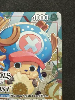 One Piece English OP01-015 Tony Tony Chopper Offline Rgionals Finalist - Image 4