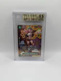 One Piece Jewelry Bonney (SP) OP08 ST02-007 Two Legends Foil BGS Gem Mint - Image 1