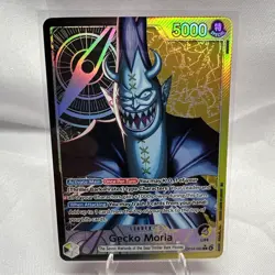 Gecko Moria - (Alternate Art) OP14-080 The Azure Sea's Seven One Piece Foil NM - Image 2