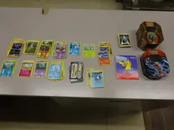 Pokemon 2021 25th Mcdonald’s Holo Card 3 base Stickers Near Mint & 124 Cards LOT - Image 1