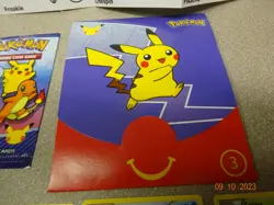 Pokemon 2021 25th Mcdonald’s Holo Card 3 base Stickers Near Mint & 124 Cards LOT - Image 5