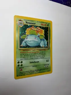 Pokemon TCG Venusaur Holo Rare Card Base Set 15/102 Ungraded - Image 3