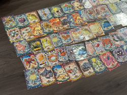 1999 Topps Pokemon Card Lot 74 Cards NM-DMG Black Blue Pink Logo - Image 4
