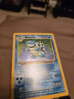 1999 Pokemon Blastoise Holo Base Set #2/102 Classic Trading Card! - Image 3