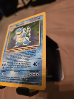 1999 Pokemon Blastoise Holo Base Set #2/102 Classic Trading Card! - Image 5
