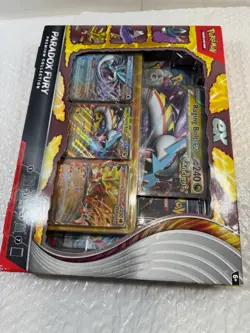 Pokemon TCG: Paradox Fury Premium Collection (1 Oversize Promo Card, 3Promo Card - Image 2