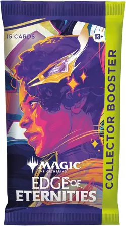 Magic: The Gathering Edge of Eternities Collector Booster (1 Pack of 15 Cards) - Image 1