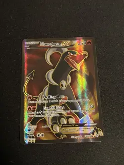 Houndoom EX - 153/162 - Pokemon Breakthrough XY Full Art Ultra Rare Card LP - Image 1