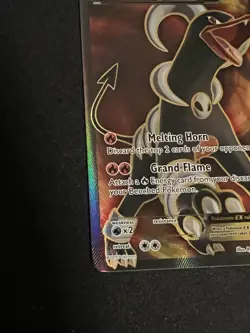 Houndoom EX - 153/162 - Pokemon Breakthrough XY Full Art Ultra Rare Card LP - Image 2