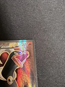 Houndoom EX - 153/162 - Pokemon Breakthrough XY Full Art Ultra Rare Card LP - Image 4