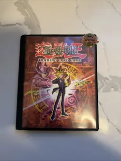 Yu-Gi-Oh Vintage Collection Binder Trading Game Card Sleeves Book 1996 - Image 1