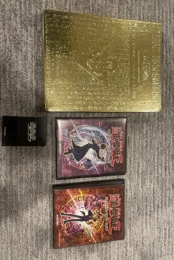 Yugioh Vintage Binders Used Little Worn And Cards - Image 1