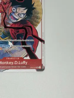 One Piece Card Game Monkey.D.Luffy ST01-012 SR 3rd Anniversary Rush 6000 Power … - Image 5