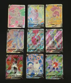 Pokemon TCG SWSH Full Art V Lot of 9 Cards - Image 1
