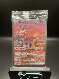 Pokemon Mew EX 053 SEALED Black Star PROMO card Scarlet & Violet 151 B - Image 1