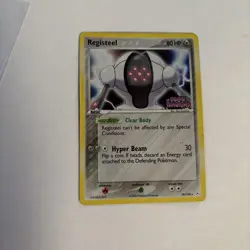 Pokemon TCG Registeel EX Holon Phantoms Reverse Holo Card 29/110 - Image 1