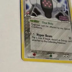 Pokemon TCG Registeel EX Holon Phantoms Reverse Holo Card 29/110 - Image 2