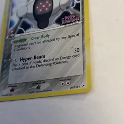 Pokemon TCG Registeel EX Holon Phantoms Reverse Holo Card 29/110 - Image 3