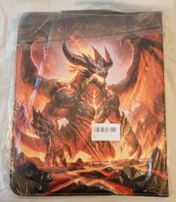 Dragon Fire Card Binder TCG 9 Pockets 50 Sleeves Holds 400 New - Image 3