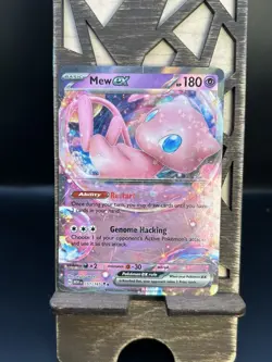 Pokemon Mew EX 151/165 Double Rare Holo Card LP Condition (See photos) - Image 1