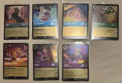 Lorcana Chapter 8 Cold Foil C UC R 10 Cards - Image 2