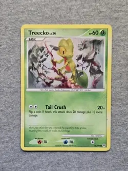 Treecko 78/99 Platinum Arceus Regular Common Pokemon Card TCG - Image 1