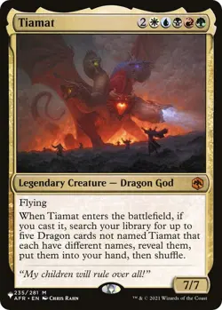 Tiamat - The List Reprints (LIST) NM MTG - Image 1