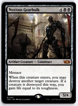 Noxious Gearhulk NM TDC Commander: Tarkir: Dragonstorm MTG - Image 1