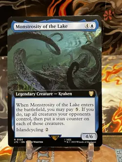 MTG | Monstrosity of the Lake (Extended Art) [LOTR] NF - Image 1
