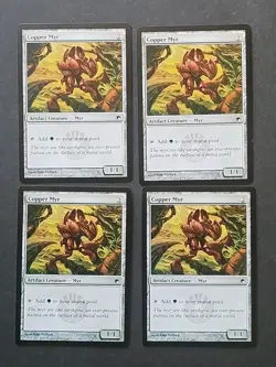 Mtg 💥💥 4x 💥💥 Copper Myr Scars of Mirrodin Regular Magic The Gathering - Image 1