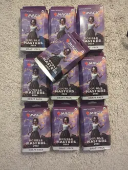 Double Masters 2022 10 Boxes, 3 Packs Each Box Magic The Gathering - Image 1