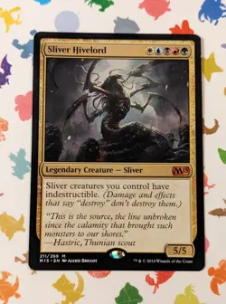 Magic The Gathering, Sliver Hivelord, MTG The List 2015 Reprint Mystery Booster - Image 1