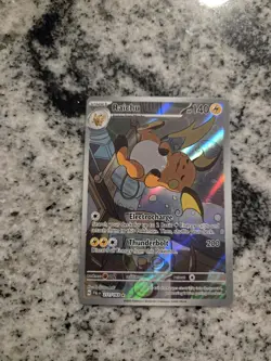 Pokemon TCG - Raichu - 211/193 Paldea Evolved - Illustration Rare Full Art Holo - Image 1