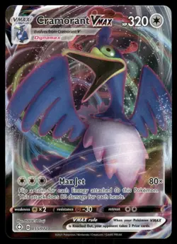 Pokemon Tcg Cramorant VMAX #55 Pokemon Shining Fates NM - Image 1