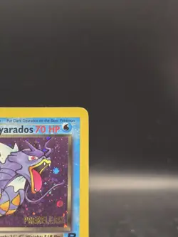 Pokemon TCG Dark Gyarados 8/82 Team Rocket Prerelease Holo Rare LP+ - Image 4