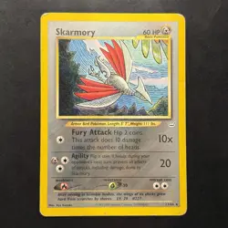 Pokemon Vintage Non-holo Rare Skarmory Neo Revelation 23/64 WotC - Image 1