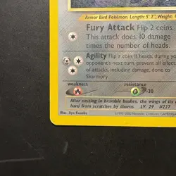 Pokemon Vintage Non-holo Rare Skarmory Neo Revelation 23/64 WotC - Image 5